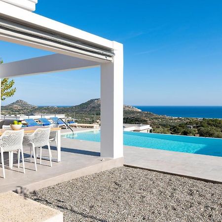 Luxury Villa Hera With Private Pool Afantou Eksteriør billede