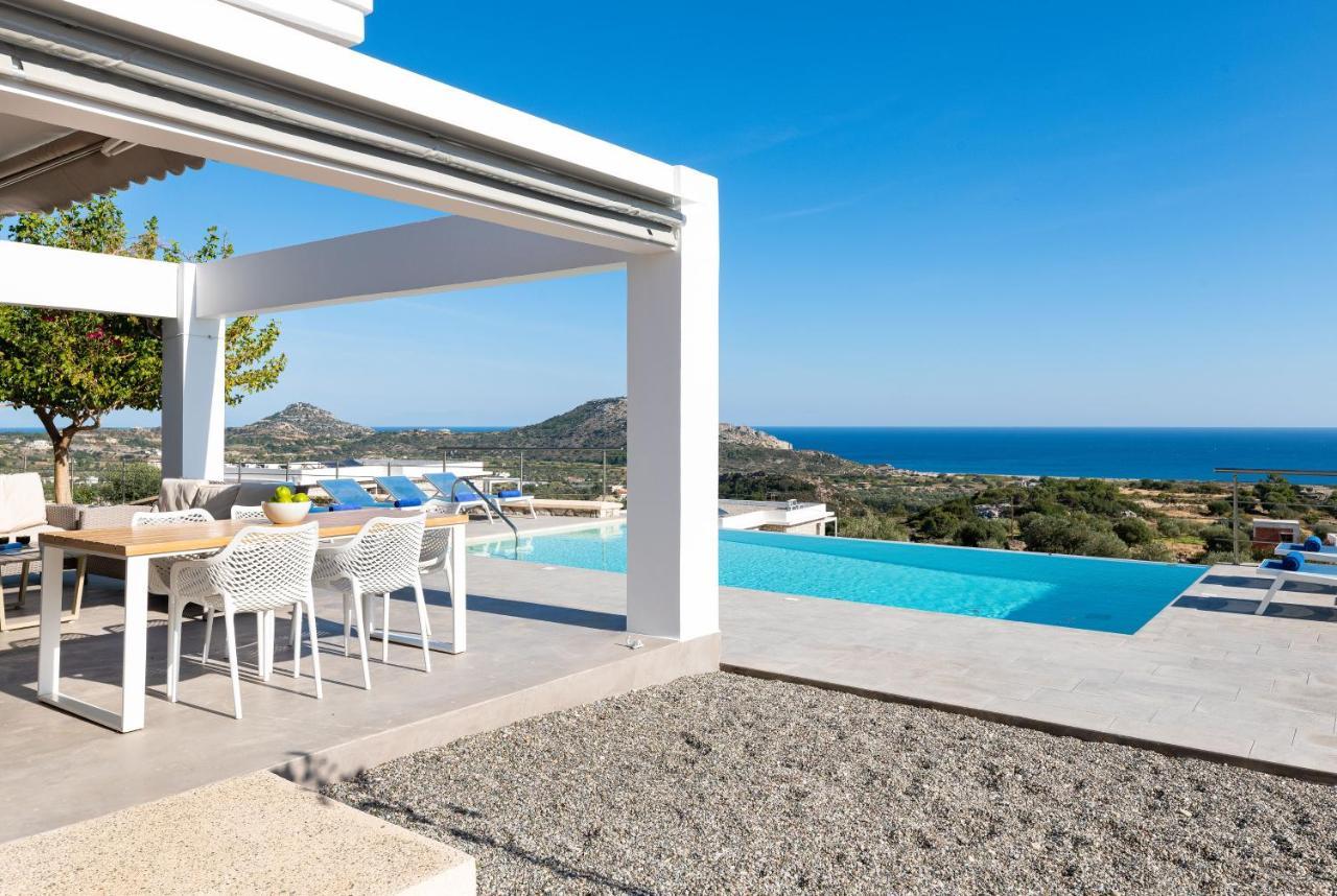 Luxury Villa Hera With Private Pool Afantou Eksteriør billede