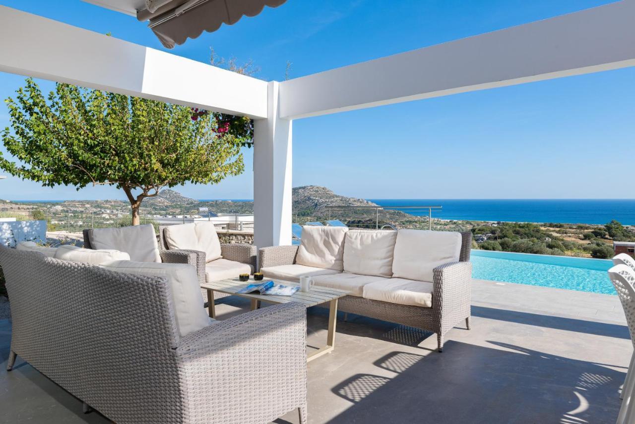 Luxury Villa Hera With Private Pool Afantou Eksteriør billede