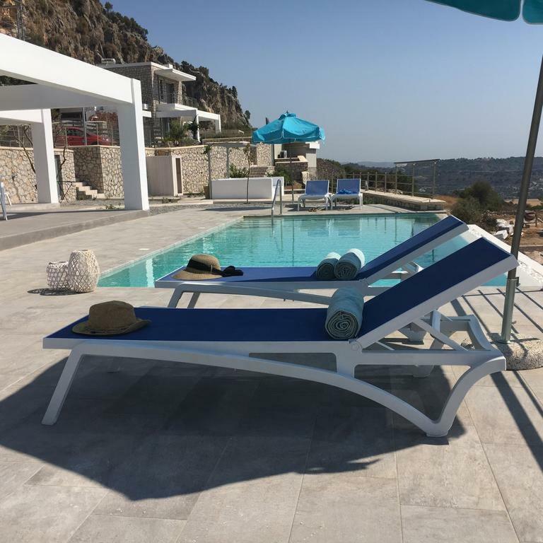 Luxury Villa Hera With Private Pool Afantou Eksteriør billede